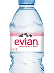 Evian water